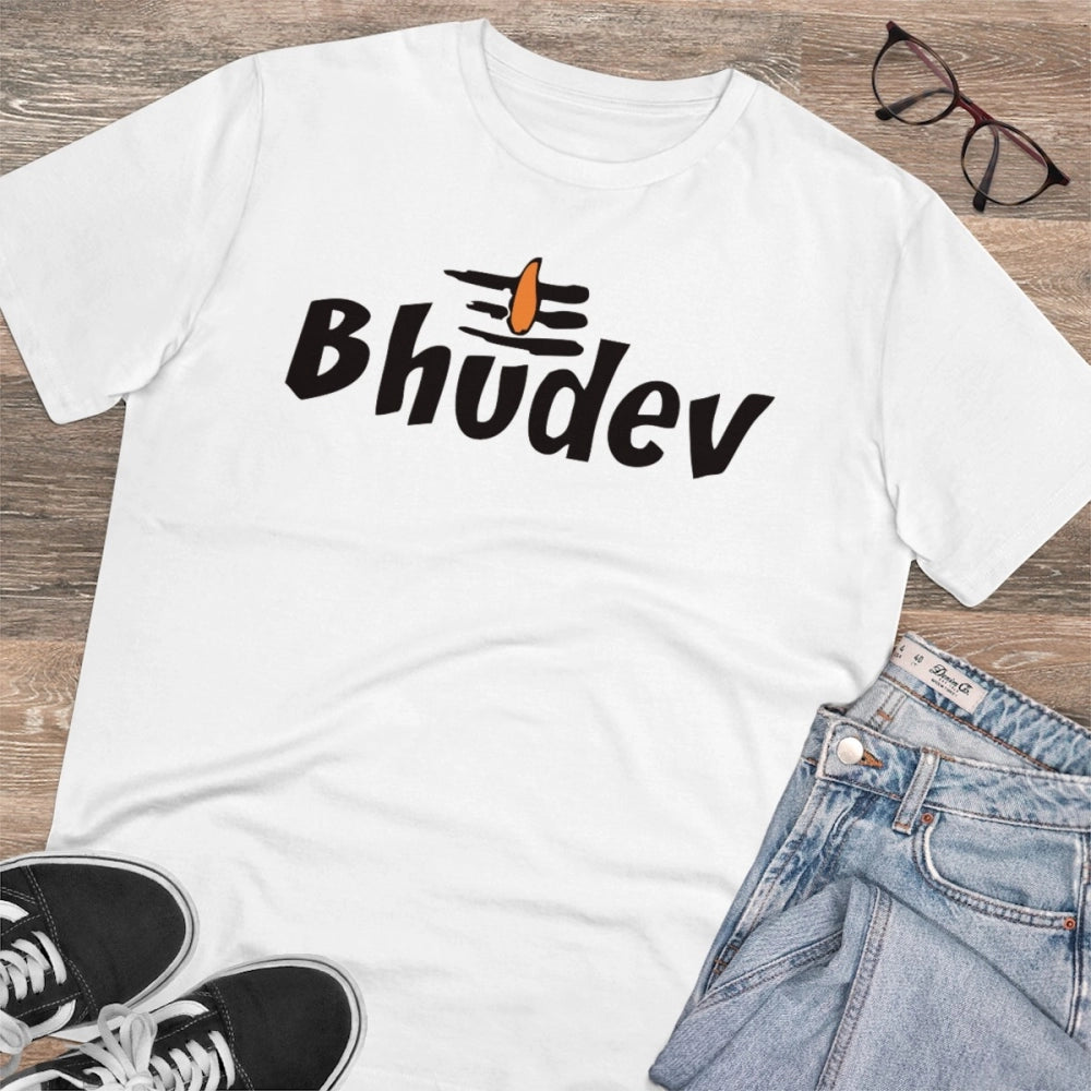 Men's PC Cotton Bhudev Printed T-Shirt