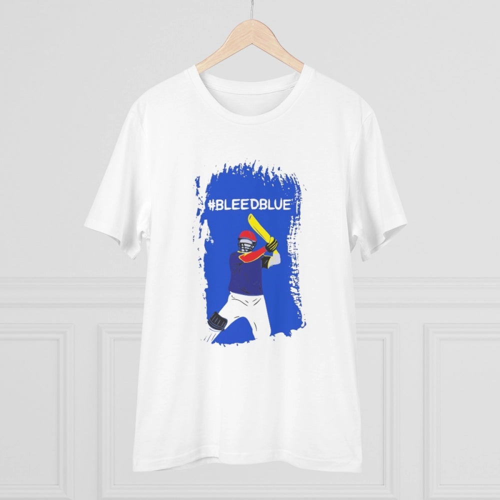 Men's PC Cotton Cricket Design Printed T-Shirt · 96_L