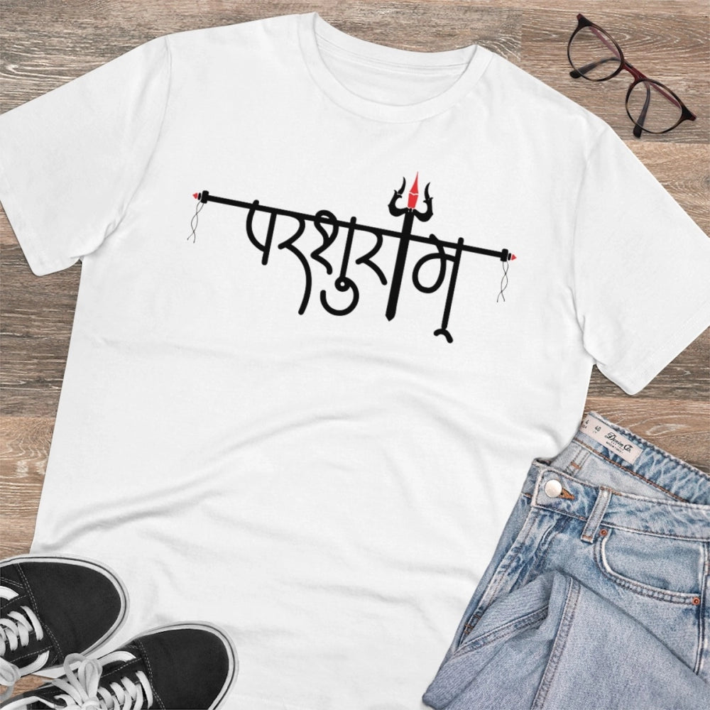 Men's PC Cotton Parsuram Printed T-Shirt