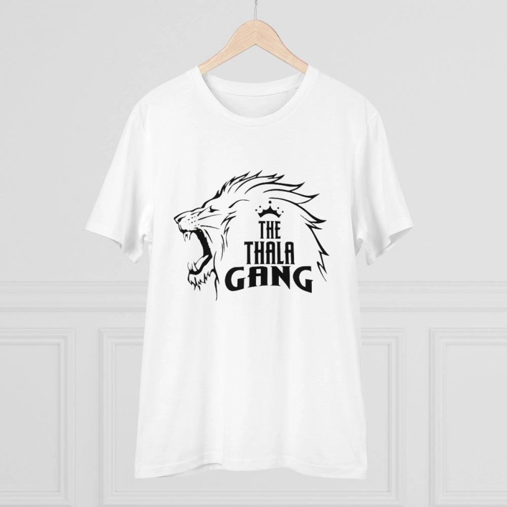 Men's PC Cotton Cricket Design Printed T-Shirt · 11_L