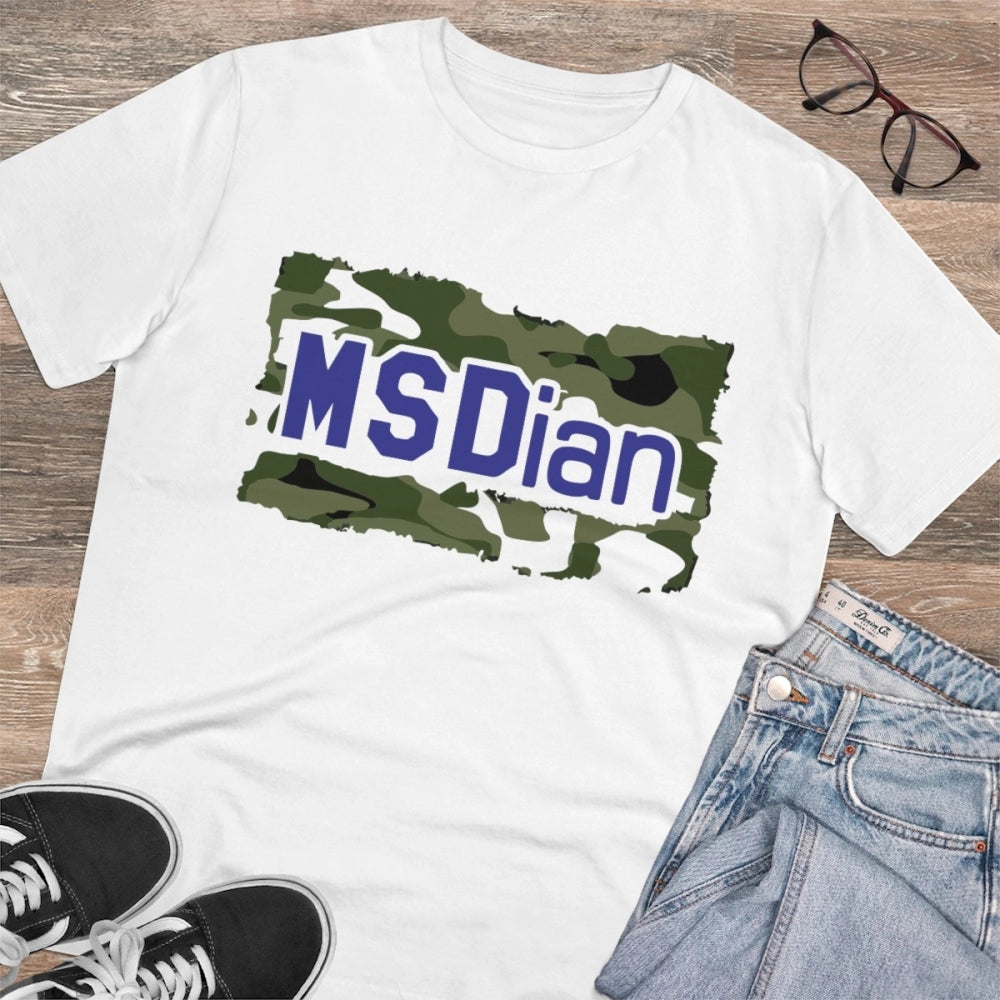 Men's PC Cotton Cricket Design Printed T-Shirt · 05_L