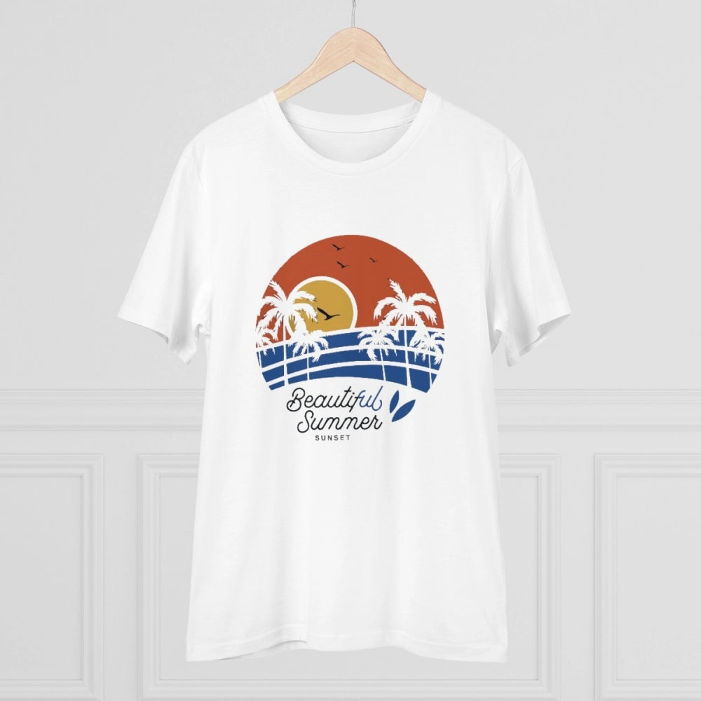 Men's PC Cotton Beautiful Summer Printed T-Shirt