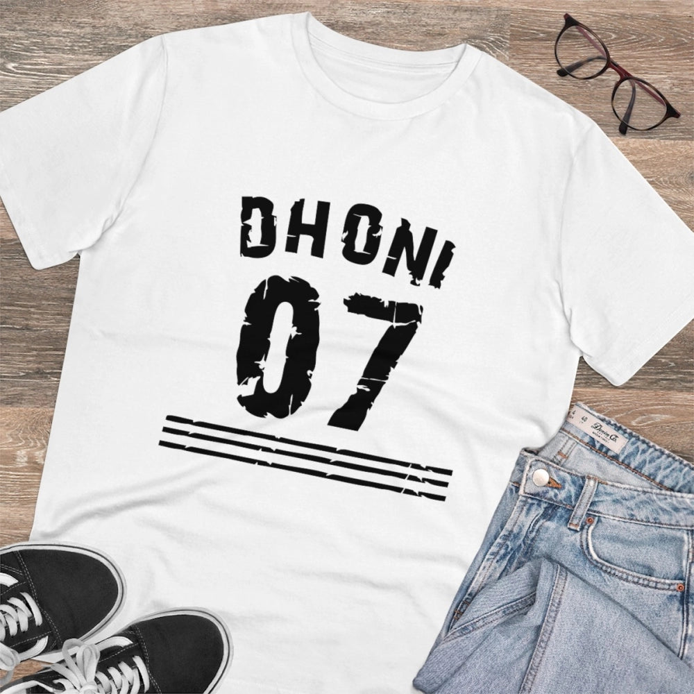 Men's PC Cotton Cricket Design Printed T-Shirt · 13_L