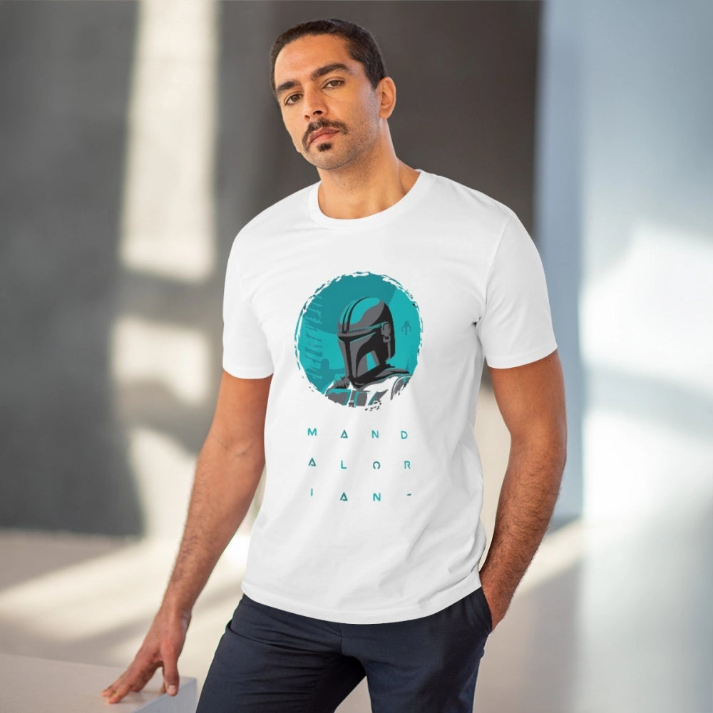 Men's PC Cotton Star Wars Printed T-Shirt