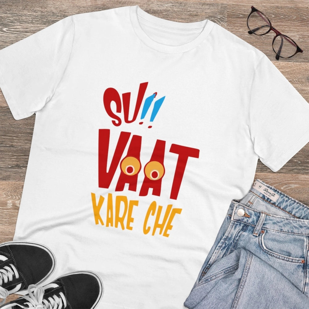 Men's PC Cotton Su Vat Kare Che Printed T