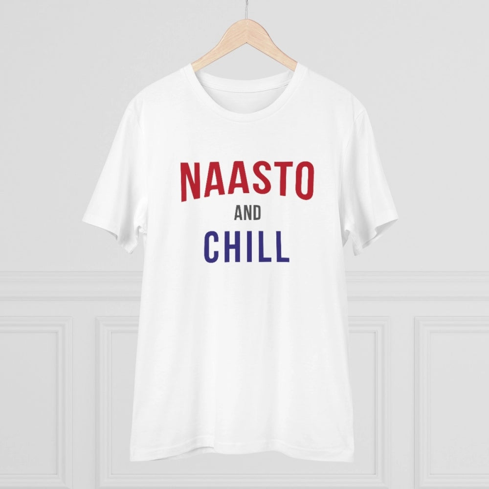 Men's PC Cotton Nasto And Chill Printed T-Shirt · 63_L