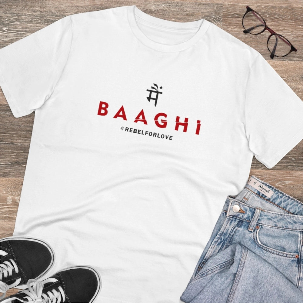 Men's PC Cotton Me Bhaghi Printed T-Shirt