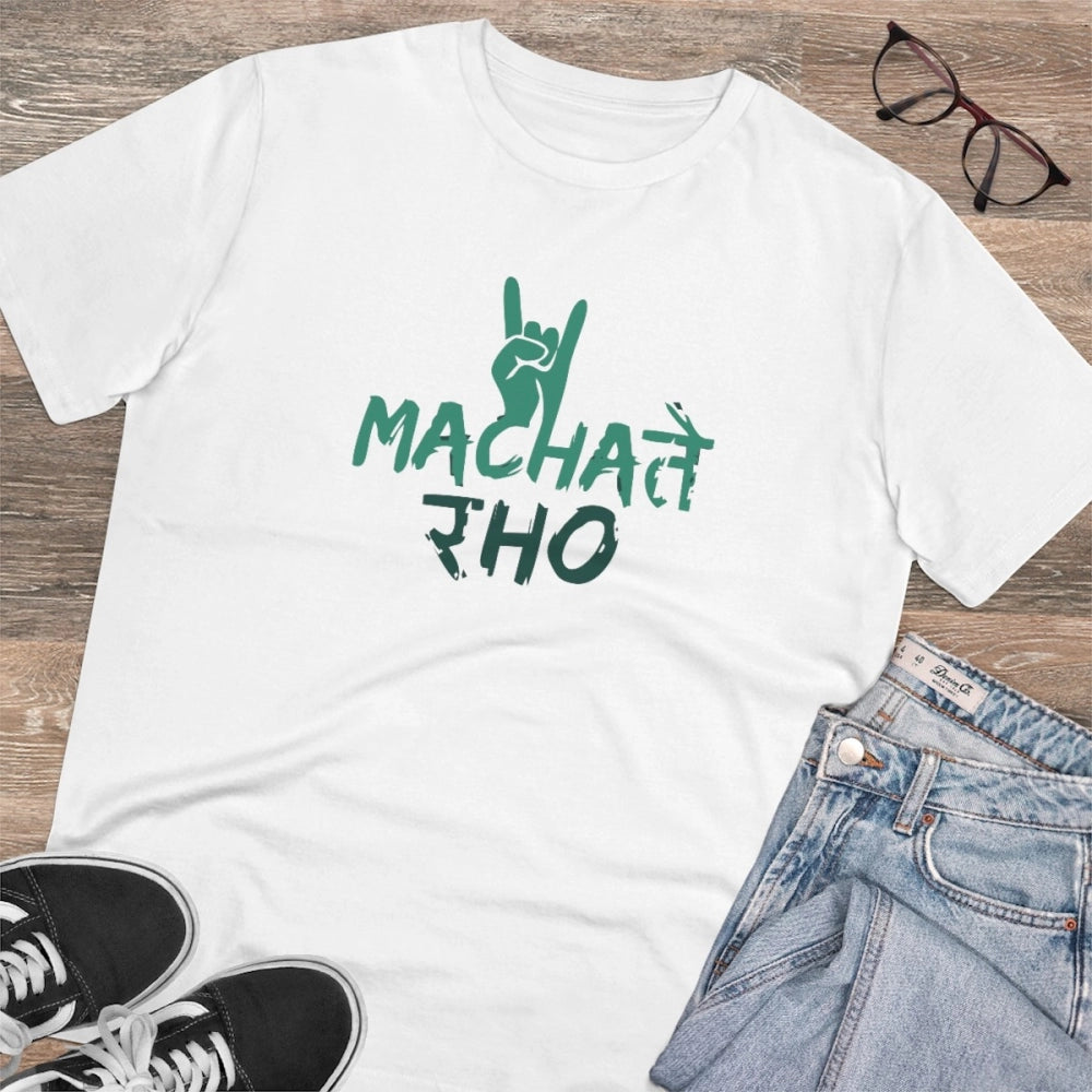 Men's PC Cotton Machate Raho Printed T-Shirt