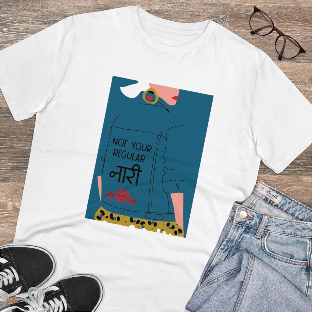 Men's PC Cotton Not Your Regular Naari Printed T