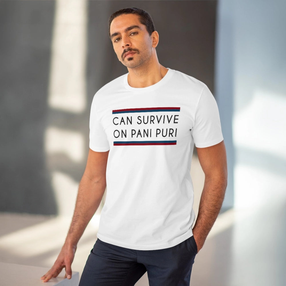 Men's PC Cotton Quotes Printed T-Shirt