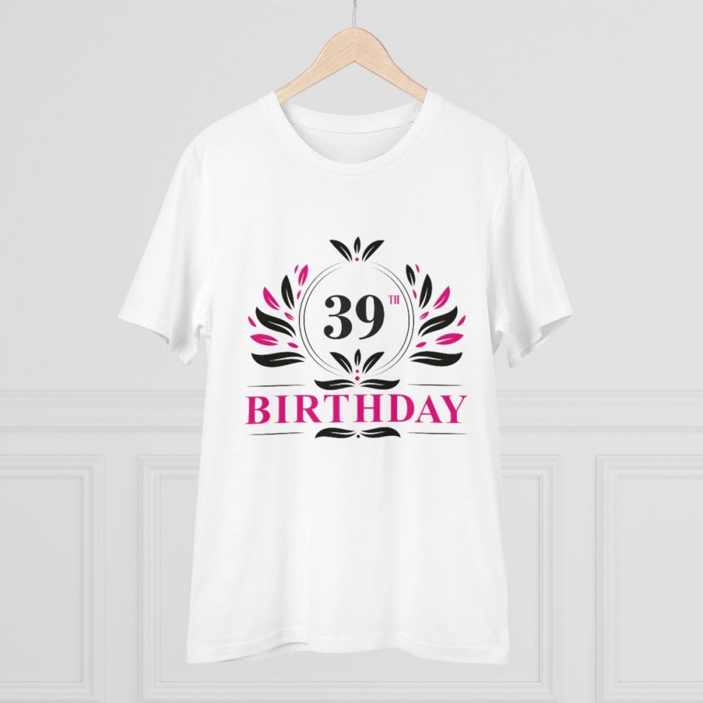 Men's PC Cotton 39th Birthday Printed T-Shirt