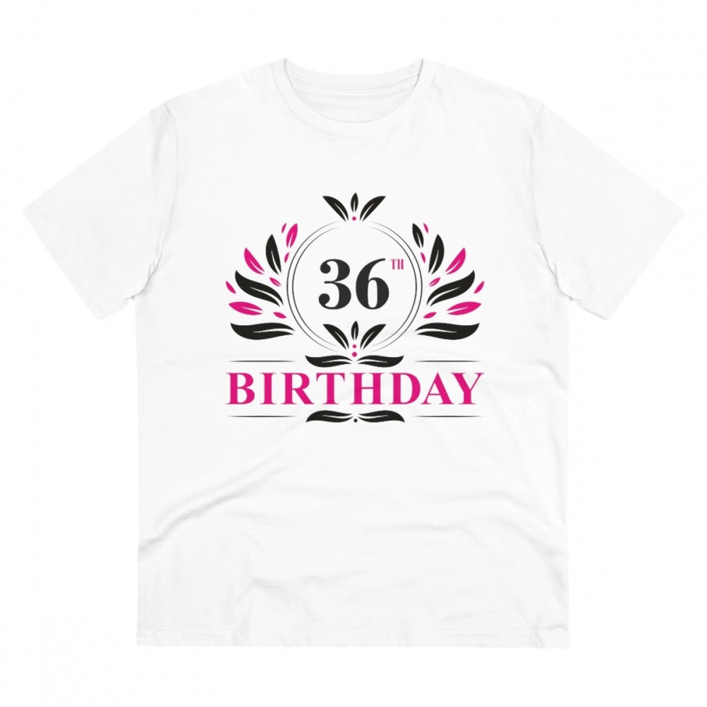 Men's PC Cotton 36th Birthday Printed T-Shirt