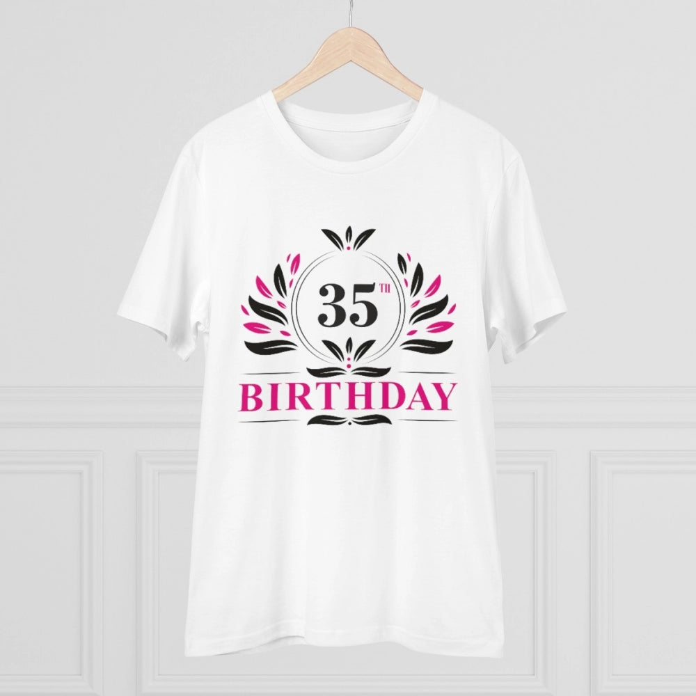 Men's PC Cotton 35th Birthday Printed T-Shirt