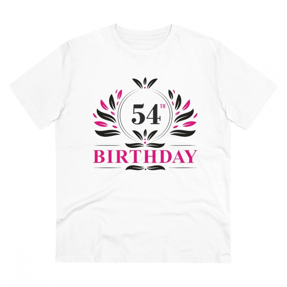 Men's PC Cotton 54th Birthday Printed T-Shirt