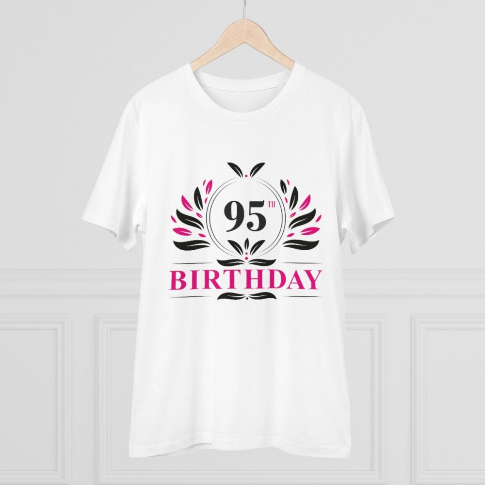Men's PC Cotton 95th Birthday Printed T-Shirt