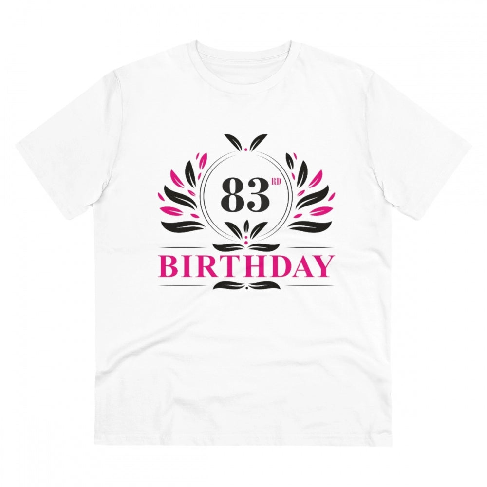 Men's PC Cotton 83rd Birthday Printed T-Shirt