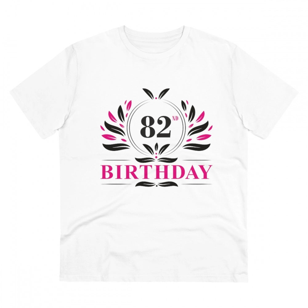 Men's PC Cotton 82nd Birthday Printed T-Shirt