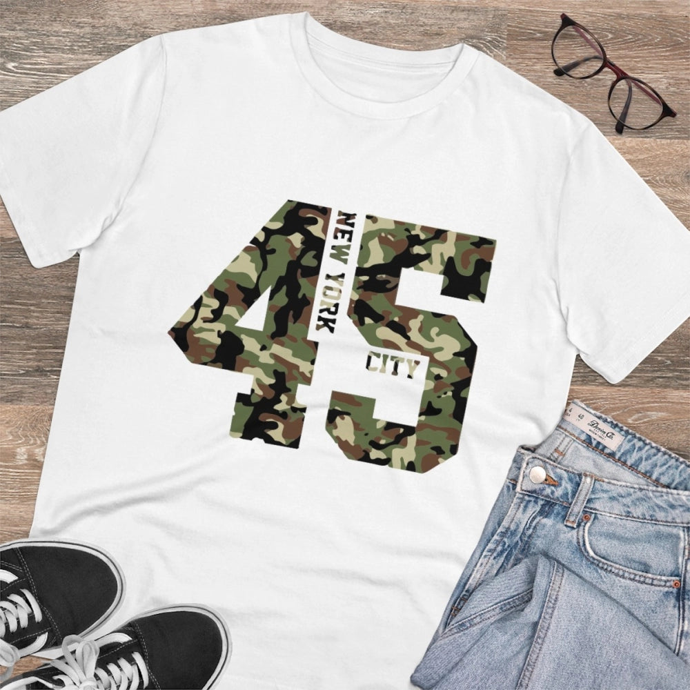 Men's PC Cotton New York City Printed T-Shirt