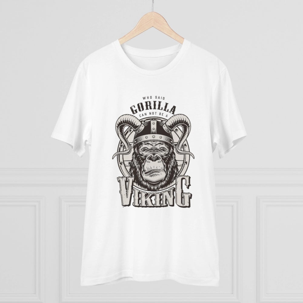 Men's PC Cotton Gorila Desing Printed T-Shirt · 50_L