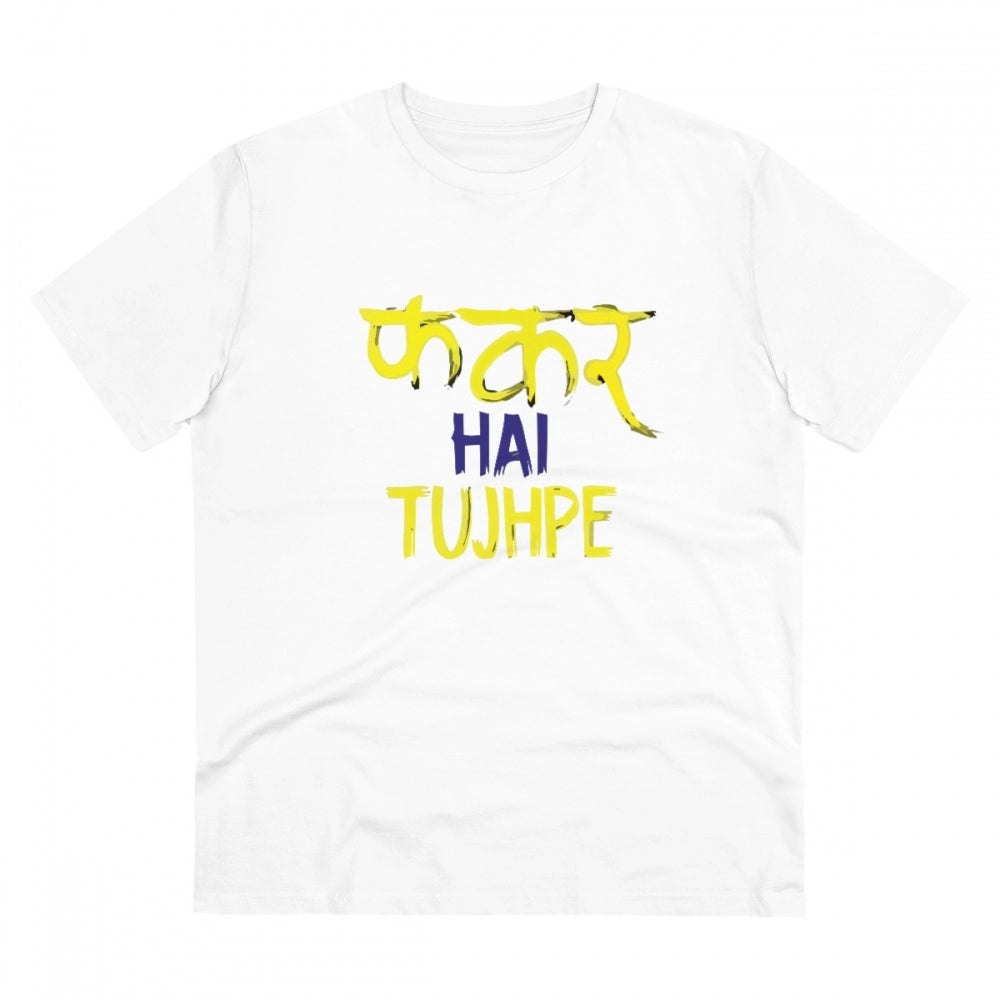 Men's PC Cotton Phakar Hai Tuhjpe Printed T-Shirt