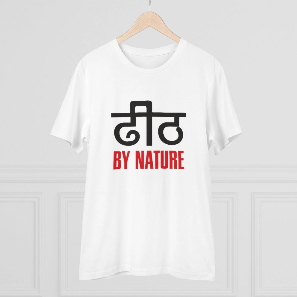 Men's PC Cotton Dhidh Nature Printed T-Shirt