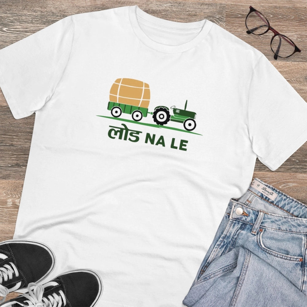 Men's PC Cotton Load Na Lee Printed T-Shirt