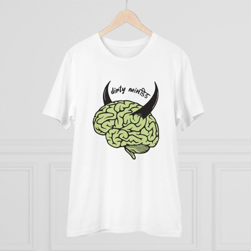 Men's PC Cotton Dirty Minddid Printed T-Shirt