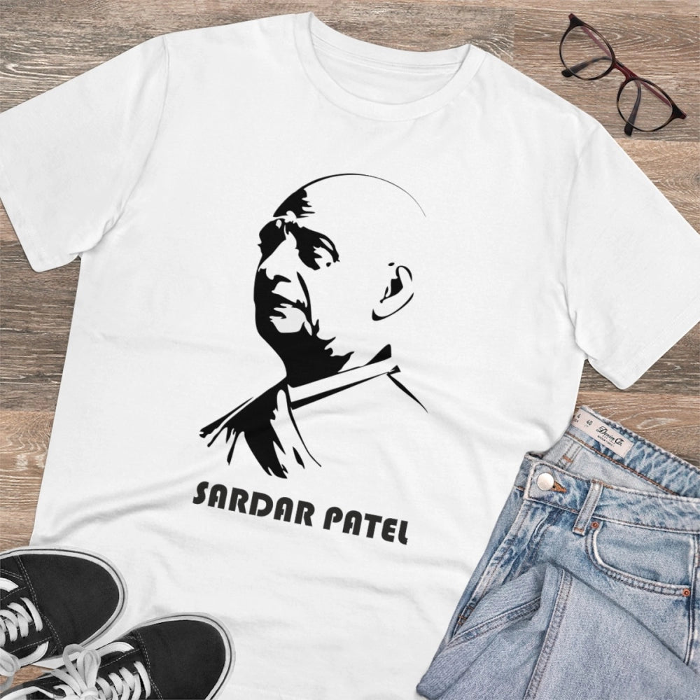 Men's PC Cotton Sardar Patel Printed T-Shirt