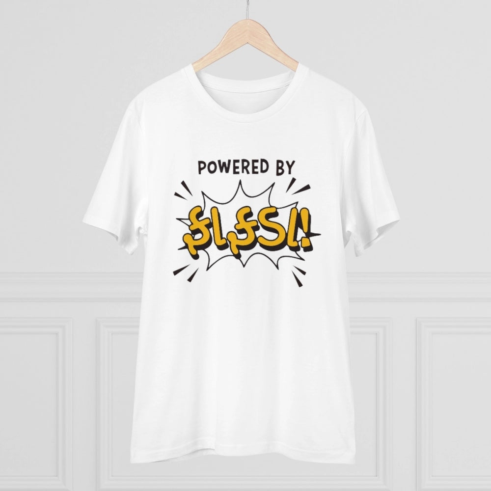 Men's PC Cotton Powered Bt Fafda Printed T-Shirt