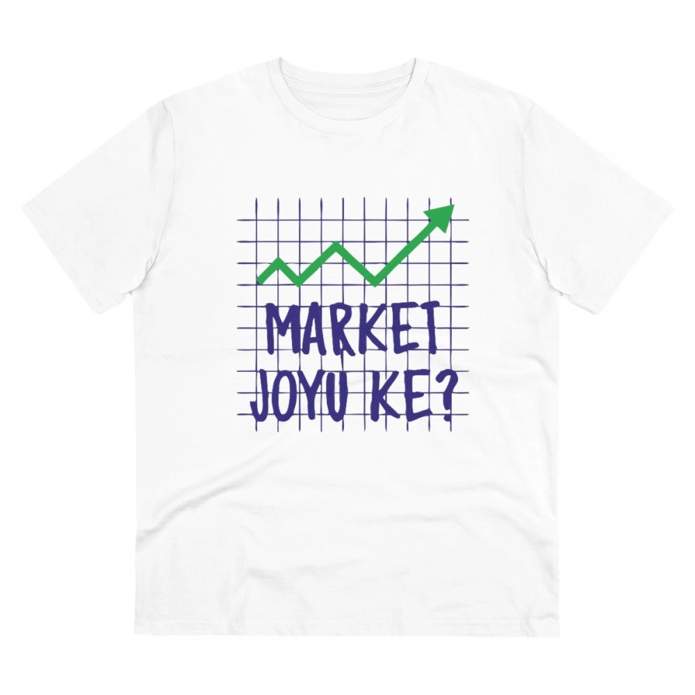 Men's PC Cotton Market Joyu Che Printed T-Shirt