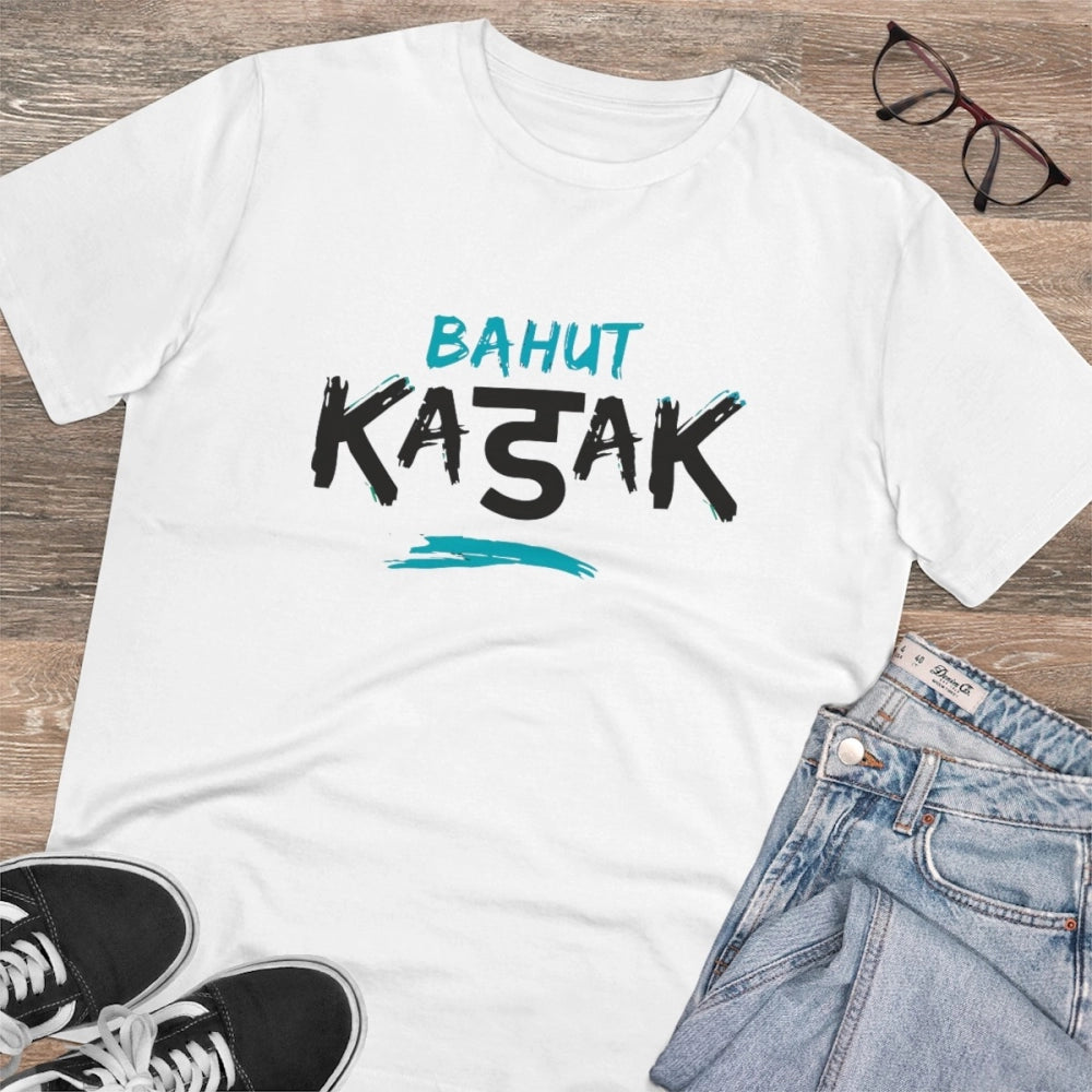 Men's PC Cotton Bahot Kadak Printed T-Shirt