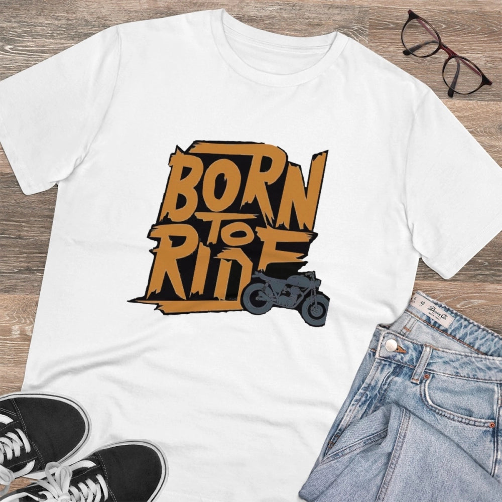 Men's PC Cotton Explore The Unseen Printed T-Shirt · 85_L