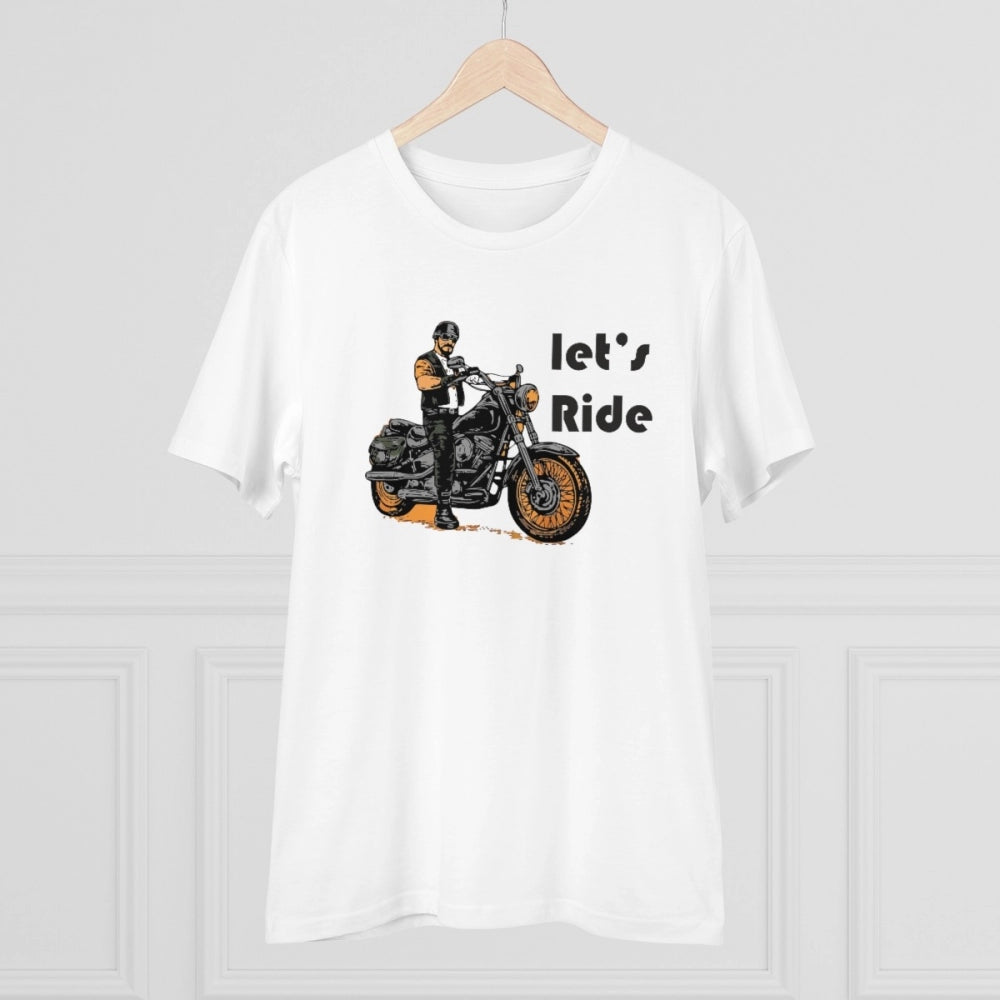 Men's PC Cotton Explore The Unseen Printed T-Shirt · 84_L