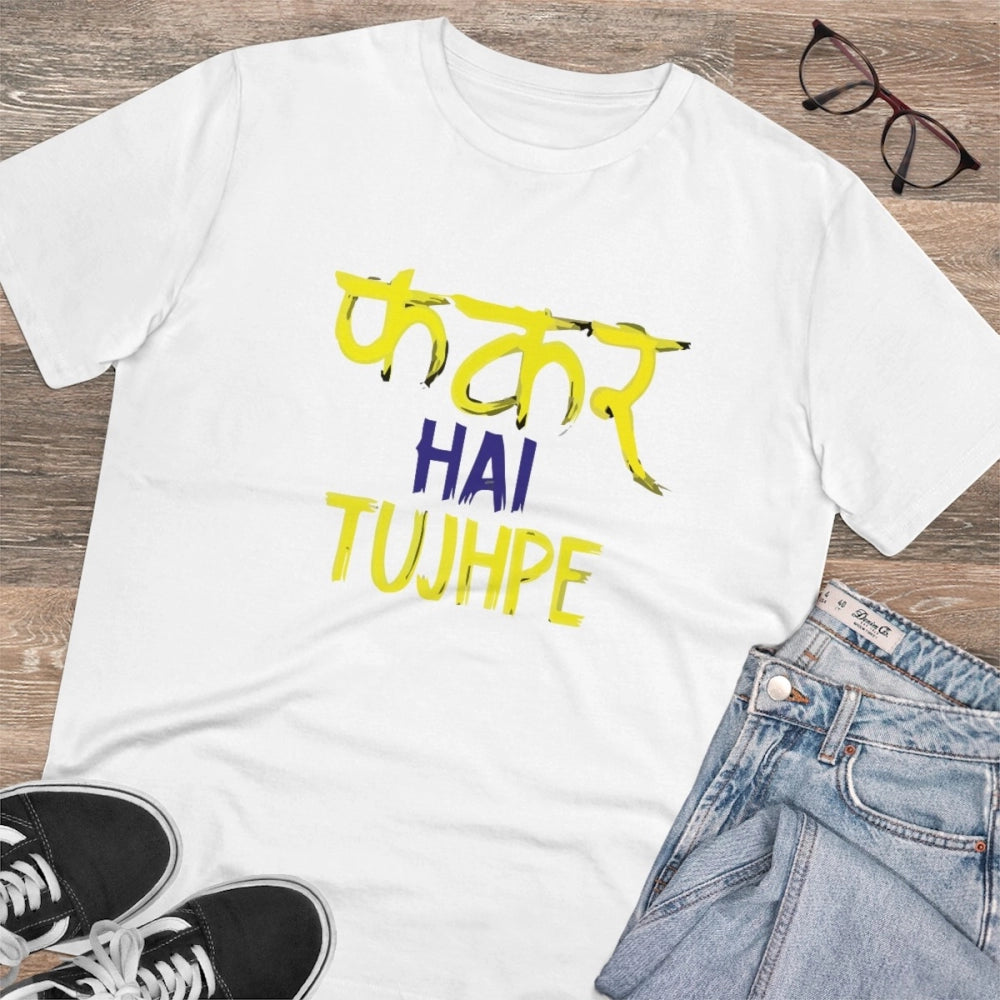 Men's PC Cotton Phakar Hai Tuhjpe Printed T-Shirt
