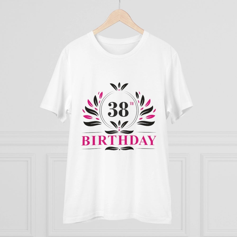 Men's PC Cotton 38th Birthday Printed T-Shirt