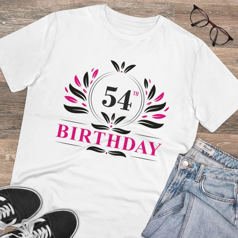 Men's PC Cotton 54th Birthday Printed T-Shirt