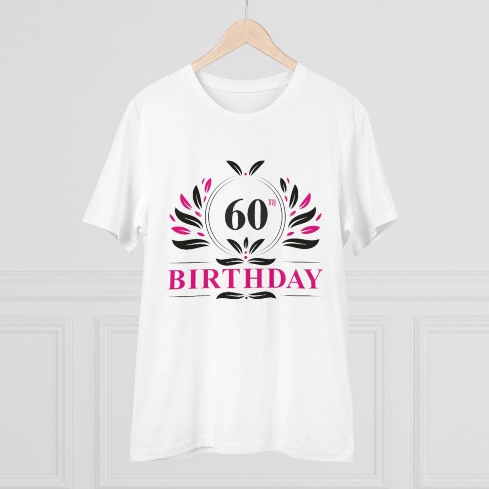 Men's PC Cotton 60th Birthday Printed T-Shirt