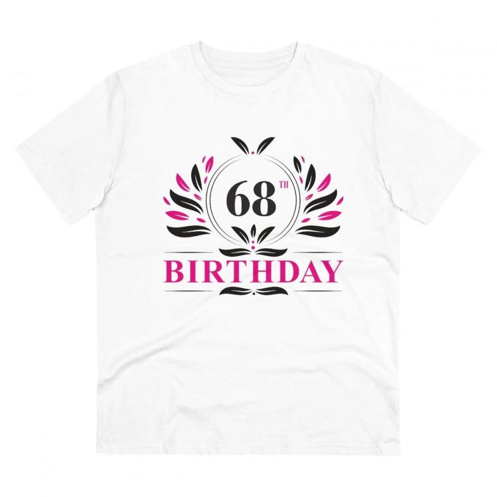 Men's PC Cotton 68th Birthday Printed T-Shirt