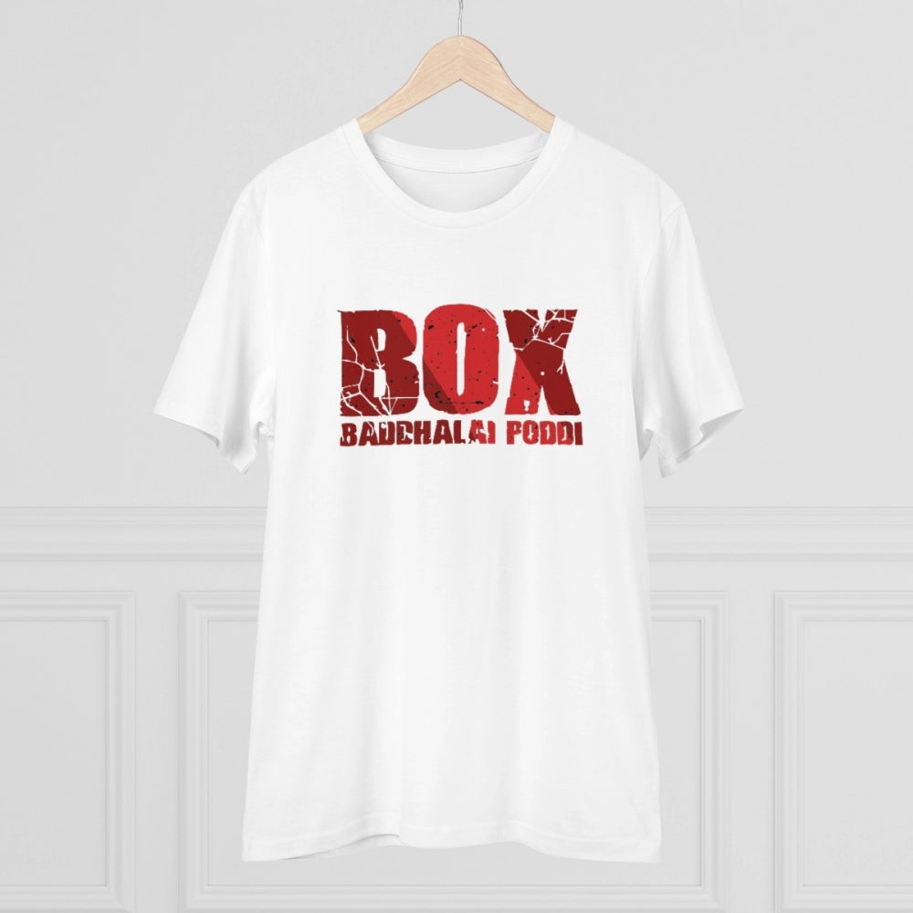 Men's PC Cotton Telugu Desing Printed T-Shirt · 70_L