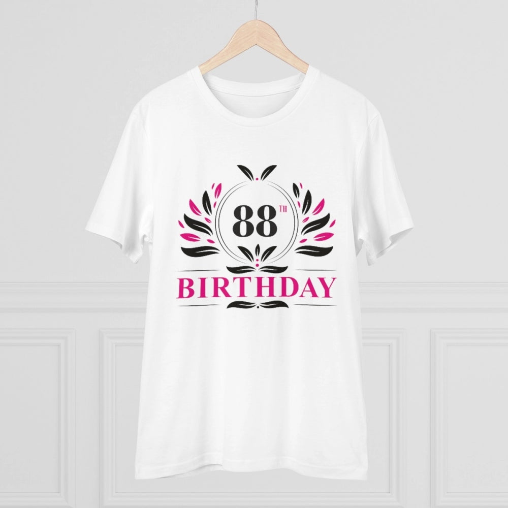 Men's PC Cotton 88th Birthday Printed T-Shirt