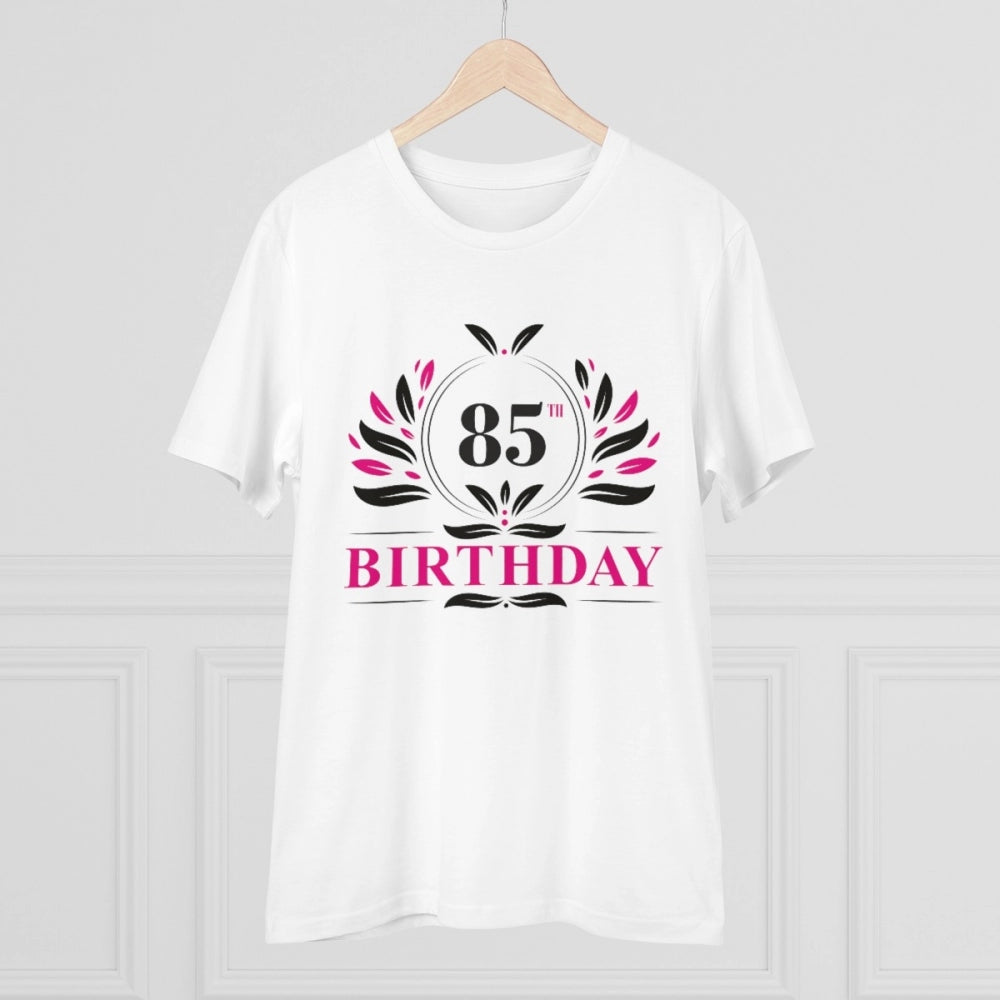 Men's PC Cotton 85th Birthday Printed T-Shirt