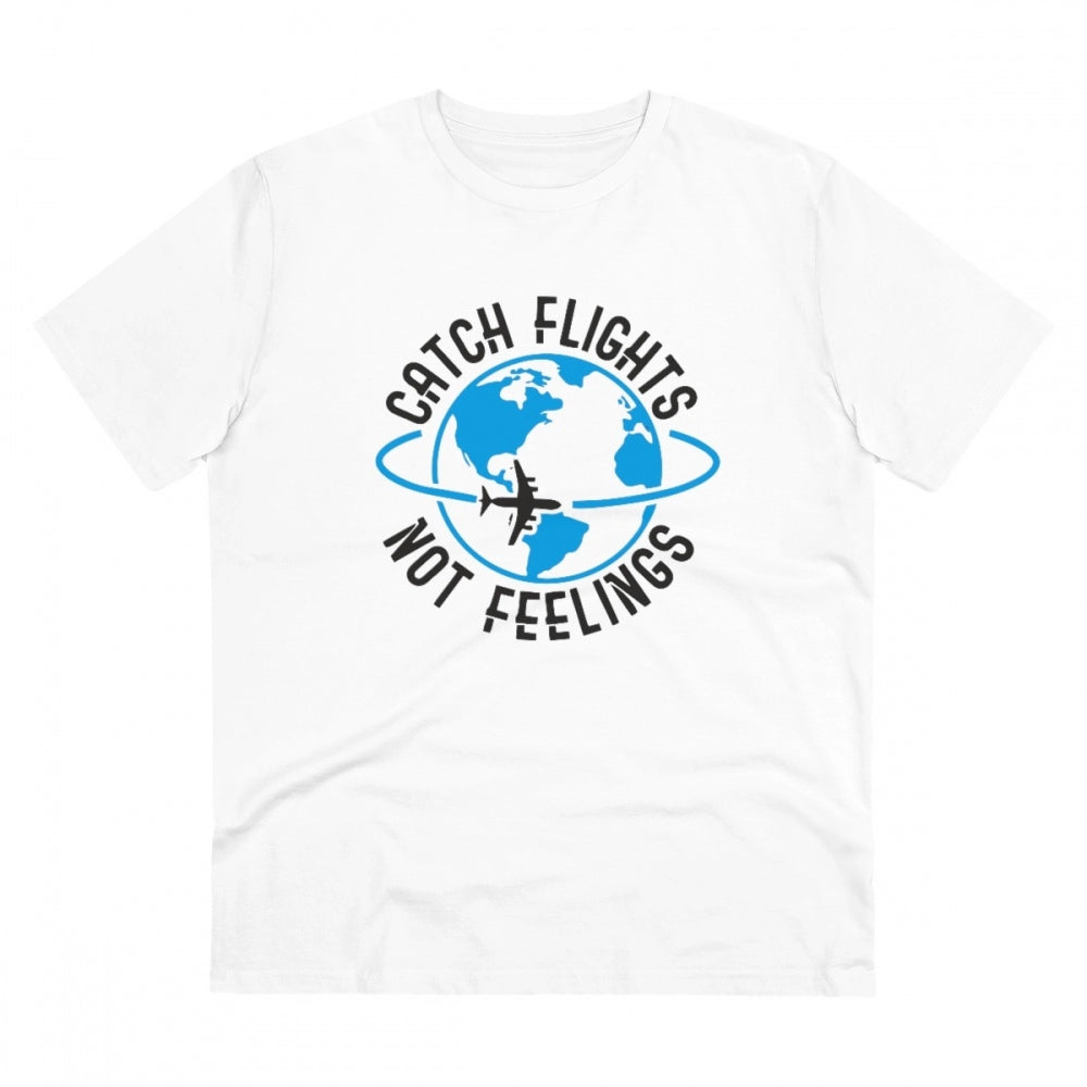 Men's PC Cotton Explore The Unseen Printed T-Shirt · 86_L