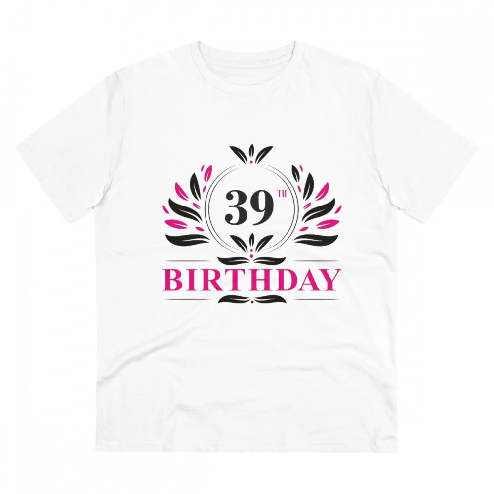 Men's PC Cotton 39th Birthday Printed T-Shirt