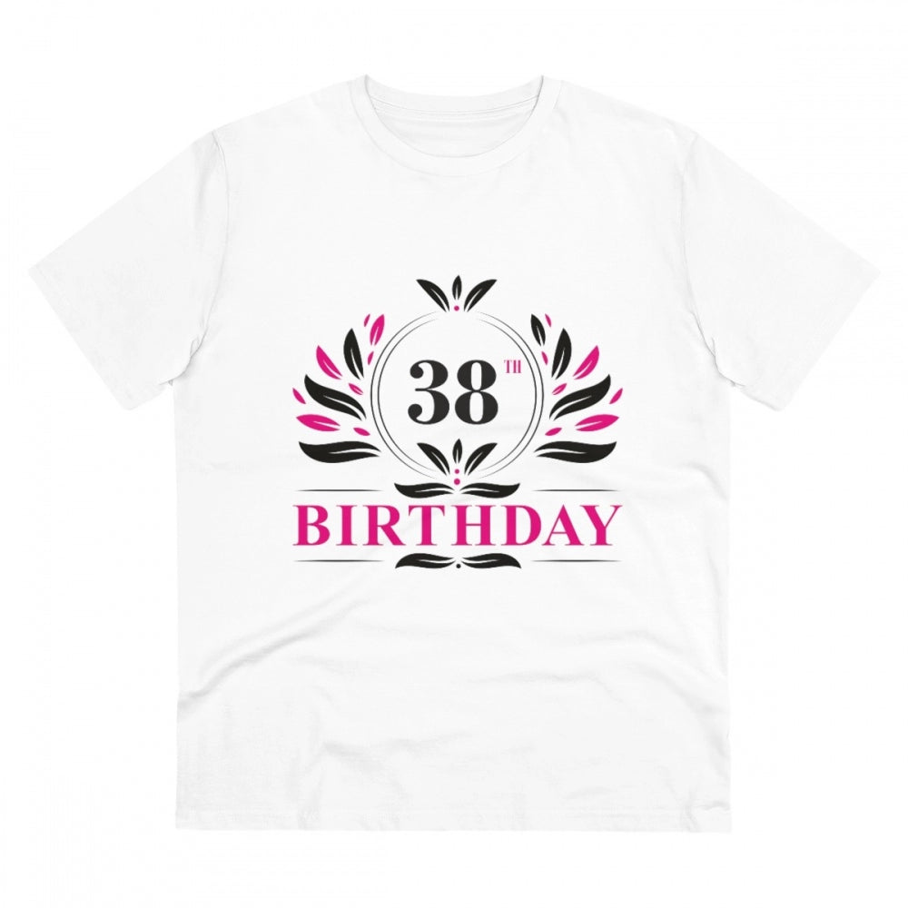 Men's PC Cotton 38th Birthday Printed T-Shirt