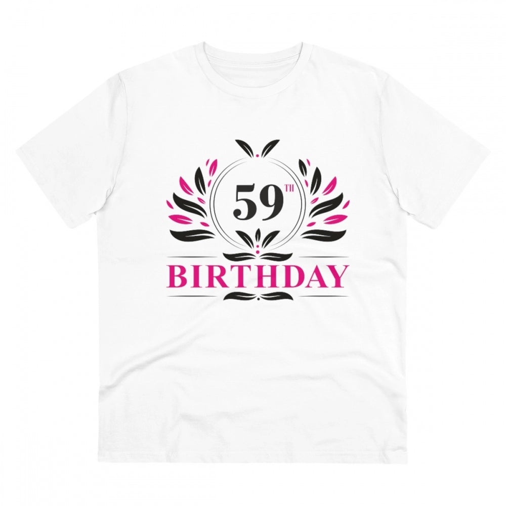 Men's PC Cotton 59th Birthday Printed T-Shirt