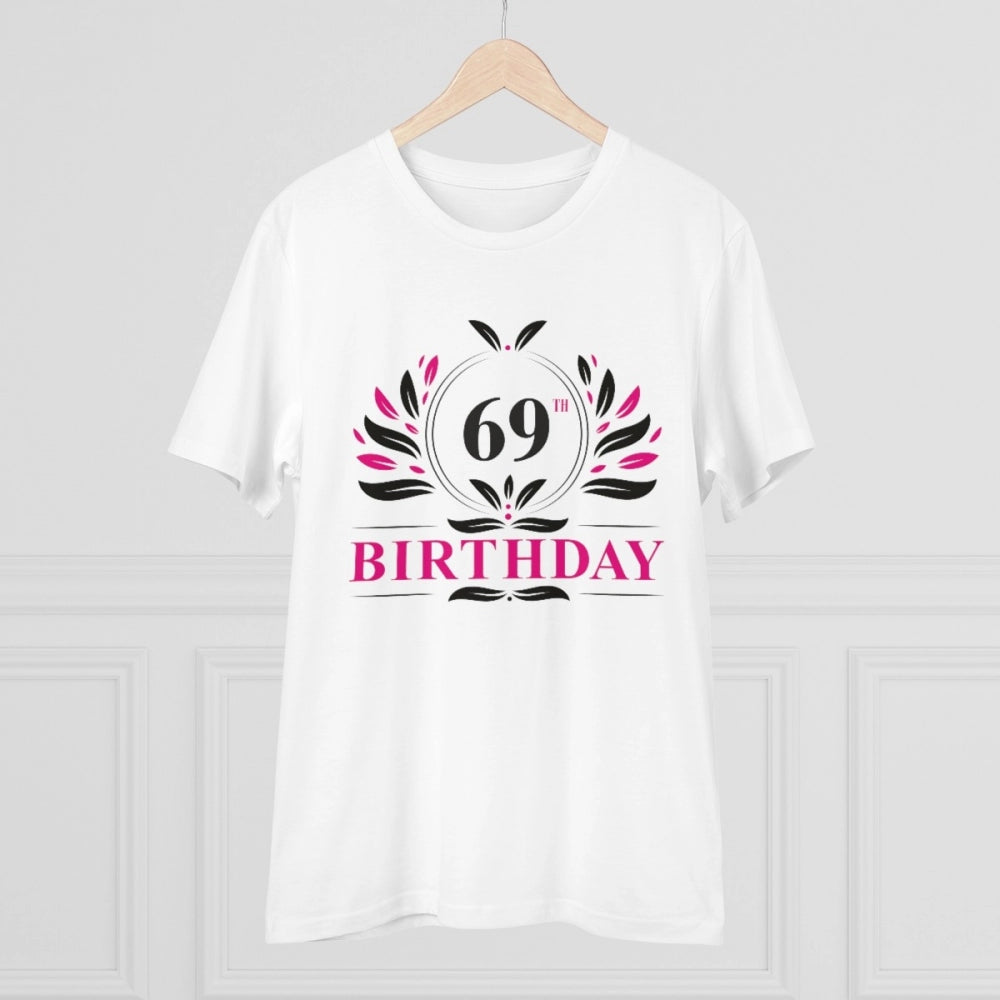 Men's PC Cotton 69th Birthday Printed T-Shirt