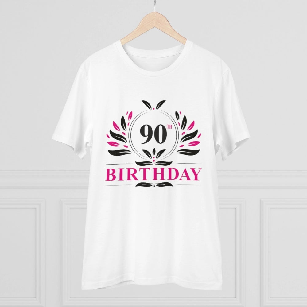 Men's PC Cotton 90th Birthday Printed T-Shirt