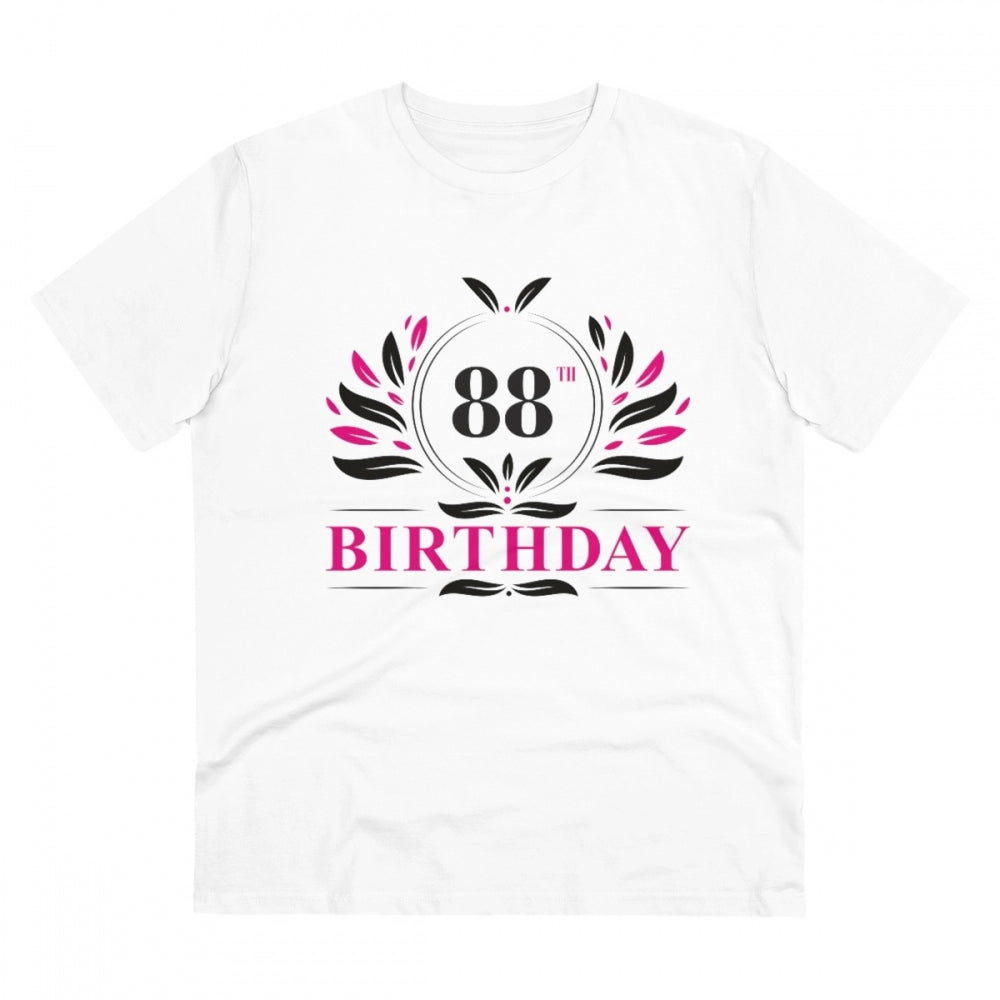Men's PC Cotton 88th Birthday Printed T-Shirt