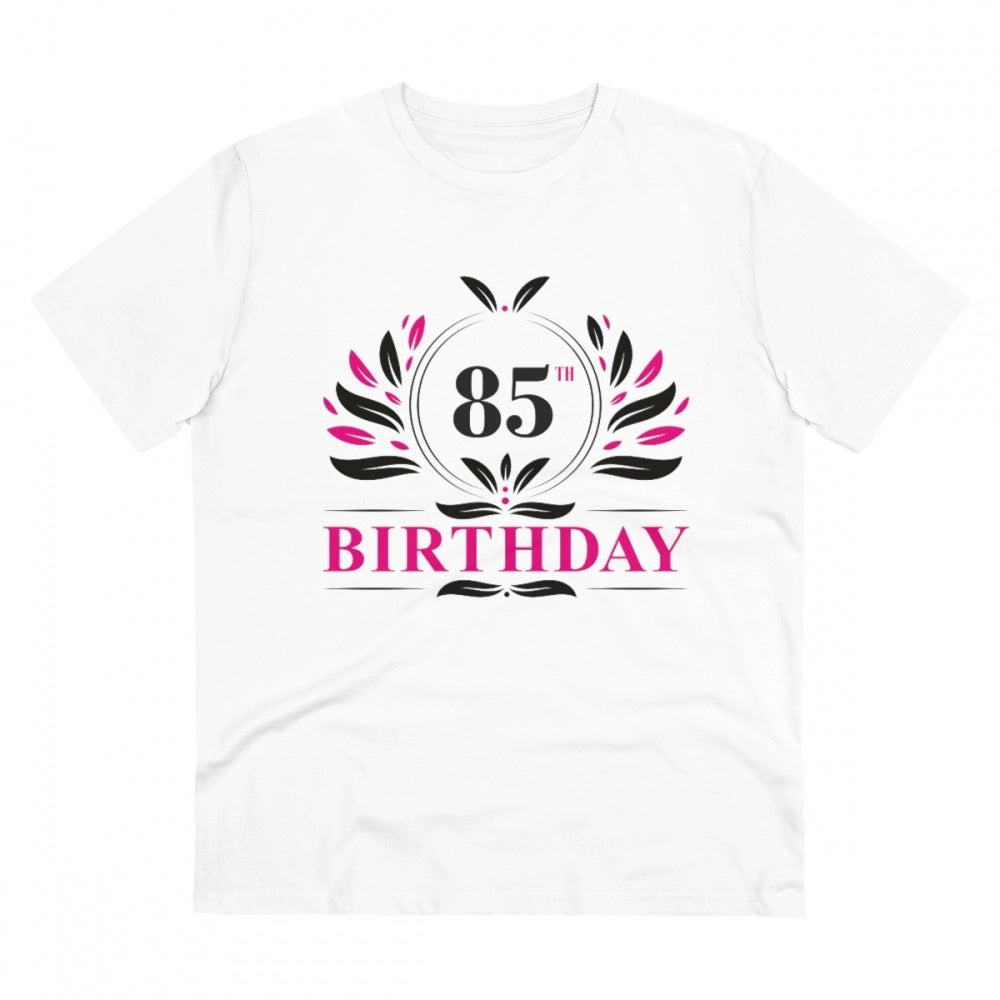 Men's PC Cotton 85th Birthday Printed T-Shirt
