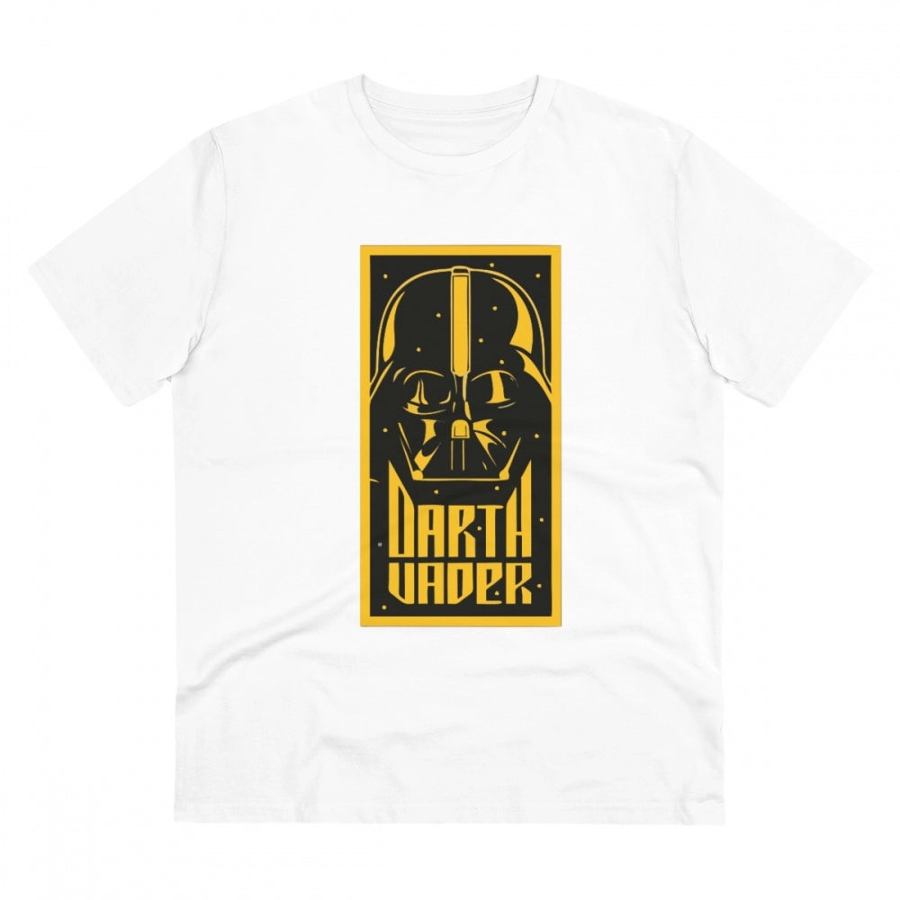 Men's PC Cotton Darth Vader Printed T-Shirt